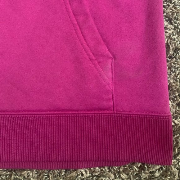 UNDER ARMOUR Magenta Pullover Hoodie Sweatshirt Size S - Picture 7 of 11